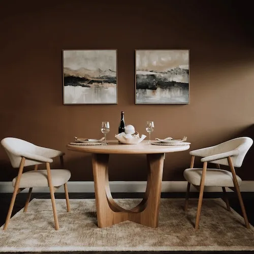 Natural Oak Dining Table at EZ Living Furniture.