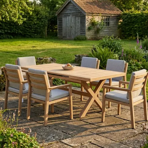 Bordeaux Garden Dining Set at EZ Living Furniture.