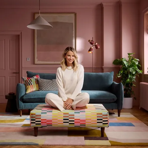 Kenmare Contemporary Velvet Sofa Range.