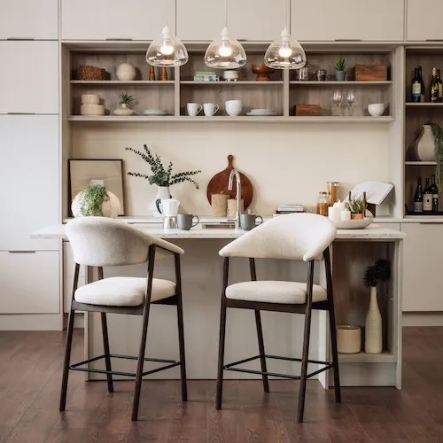 Elk Espresso Wood Bar Stool from EZ Living Furniture.
