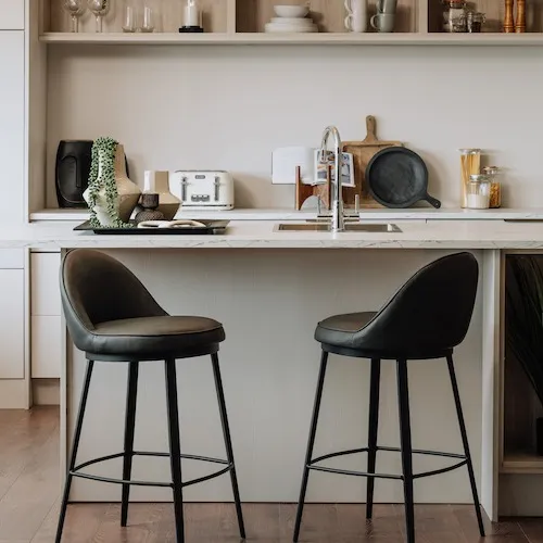 Gain Dark Grey Bar Stools at EZ Living Furniture.