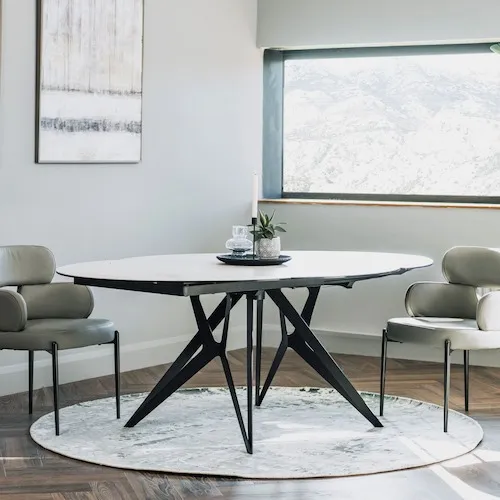 Fusion Ceramic Extendable Dining Table at EZ Living Furniture.