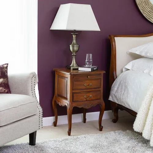 Lyon Mahogany Bedside Locker at EZ Living Furniture.