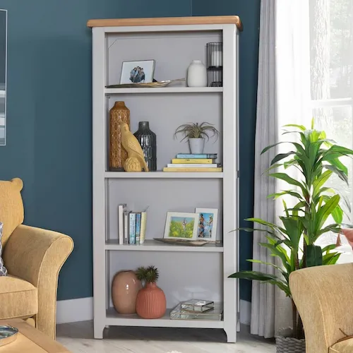 Hudson oak bookcase from EZ Living Furniture.