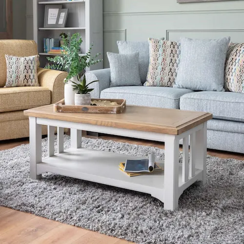 Georgia Grey oak coffee table from EZ Living Furniture.