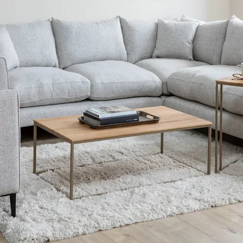Aston oak coffee table from EZ Living Furniture.