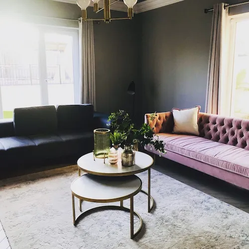 Emma Kelly living room design.