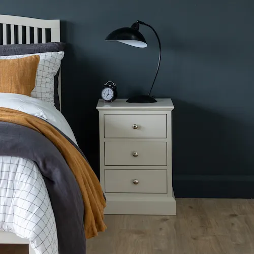 Rivendale 3 drawer bedside locker from EZ Living Furniture.