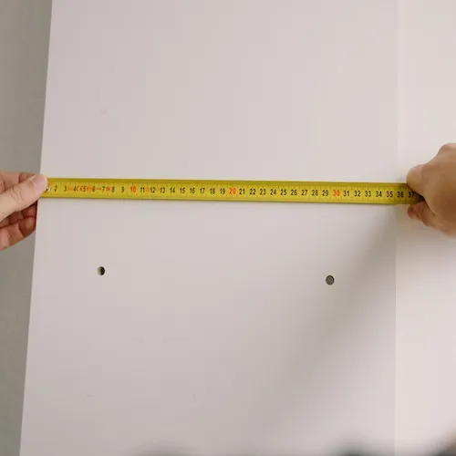 Measuring tape.