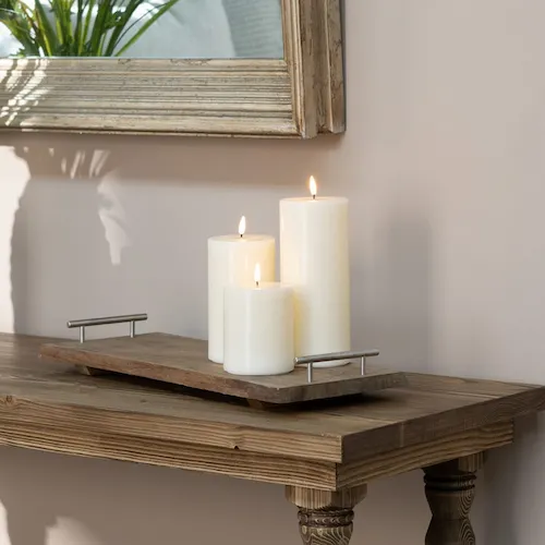 A selection of LED candles from EZ Living Furniture.