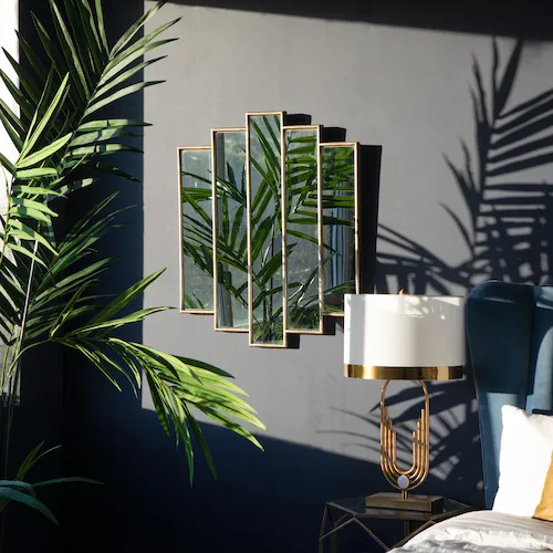 Dirk Gold Mirror from EZ Living Furniture.