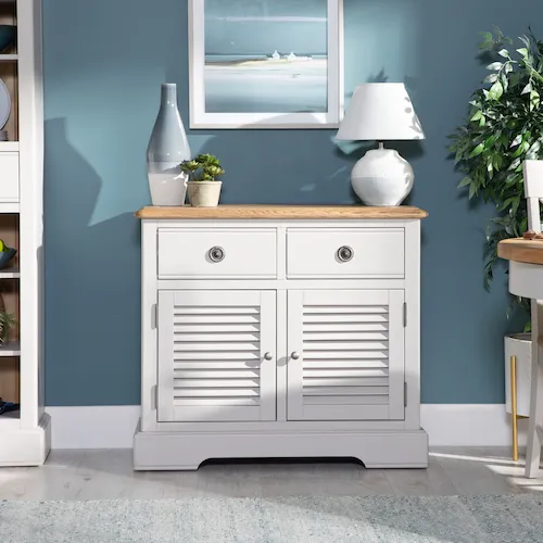 Toulouse light grey sideboard from EZ Living Furniture.