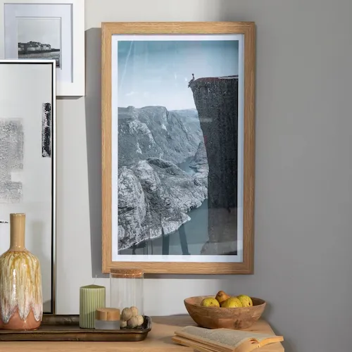 Mountain Cliff Photographic Print from EZ Living Furniture.