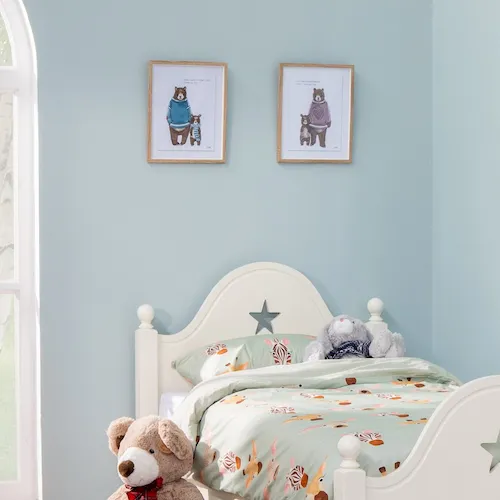 Superhero dad and mum prints from EZ Living Furniture.