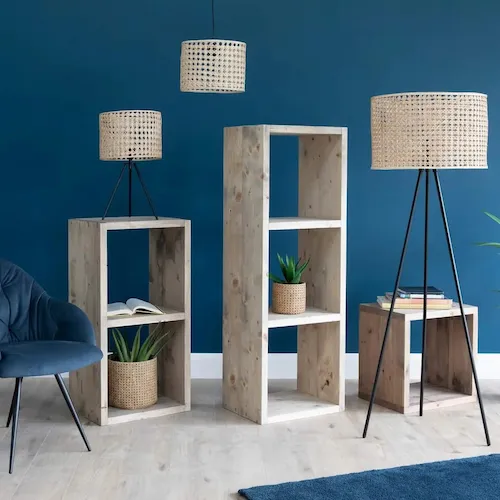 Cube shelves from EZ Living Furniture.