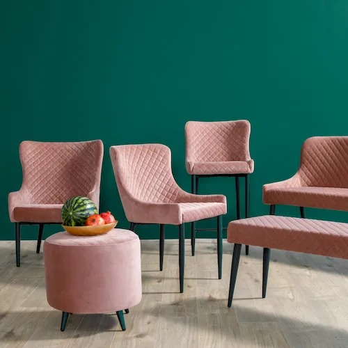 Pink Ottowa furniture collection from EZ Living Furniture.