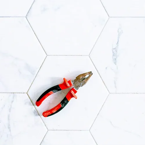 Tile wall stickers.