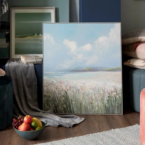 Wall art with a field view from EZ Living Furniture.