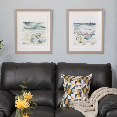 Coastal wall art from EZ Living Furniture.