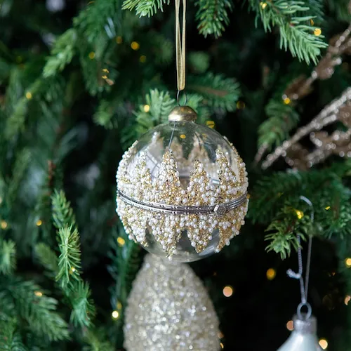 Locket Christmas bauble from EZ Living Furniture.