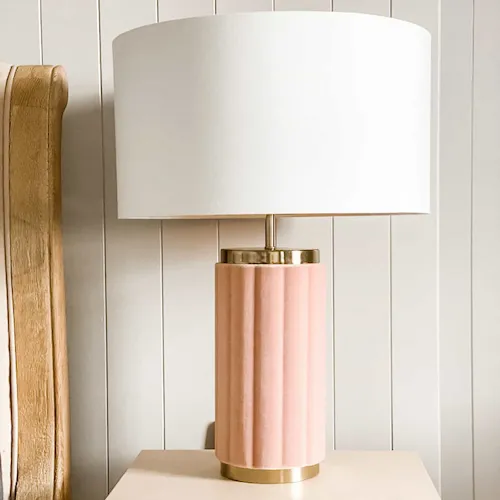 Wild & Rosie Pink lamp.