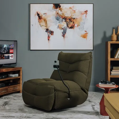 Sonic Green Gaming Chair at EZ Living Furniture.