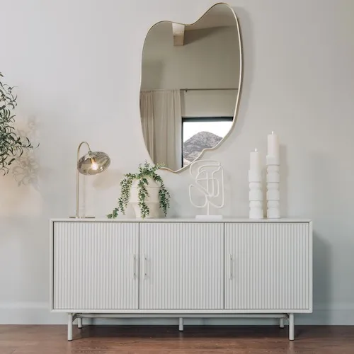 Alisha Bronze & Smoked Glass Table Lamp at EZ Living Furniture.