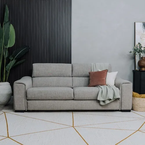 Charvi White & Gold Area Rug at EZ Living Furniture.