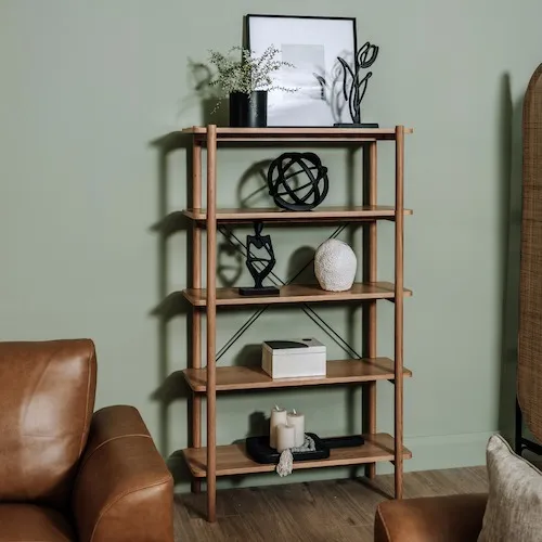 Gallina Oak Display Shelf Unit at EZ Living Furniture.