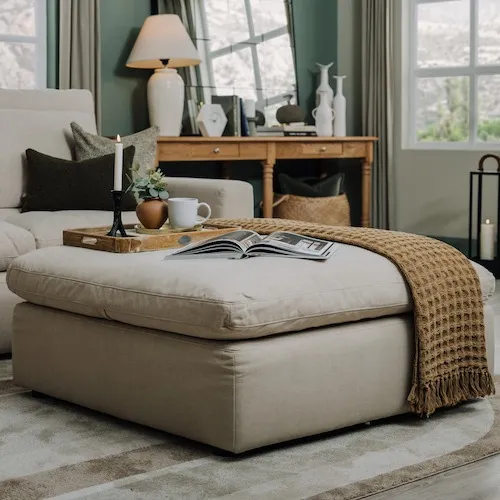 Cozy Ottoman at EZ Living Furniture.