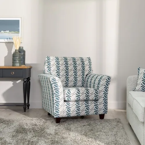 Kilronan Blue Accent Armchair at EZ Living Furniture.