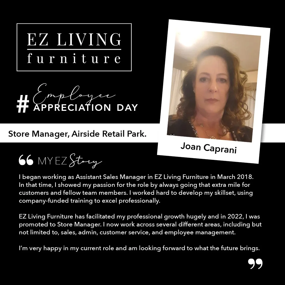Employee Appreciation Day Joan Caprani