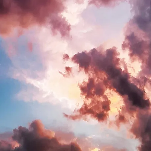 Weather pink sky