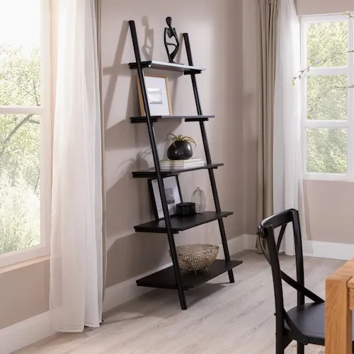 Step Small Black 75cm Bookcase at EZ Living Furniture.