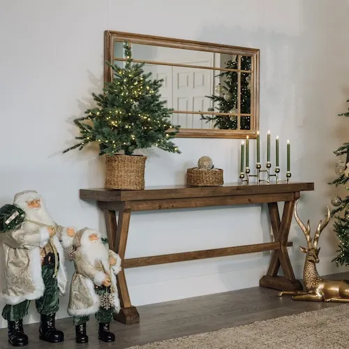 Santa Figurines at EZ Living Furniture.
