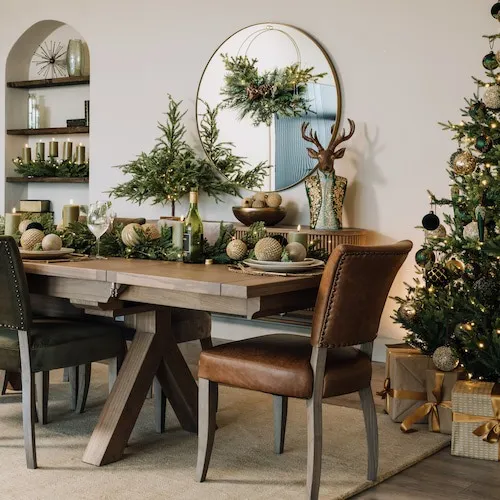 Festive dining at EZ Living Furniture.