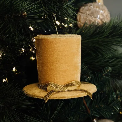 Gold Mustard Yellow Top Hat at EZ Living Furniture.